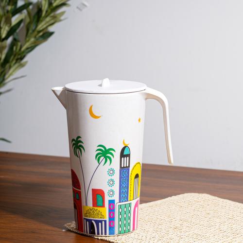 جك رمضاني بتصميم نقوش ملونة – سعة 1350 مل