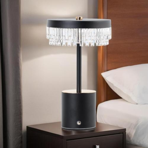 مصباح كهربائي يو اس بي اسود يعمل باللمس – 3 الوان...