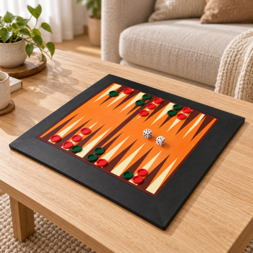 لعبة طاولة Backgammon من 2 إلى 4 لاعبين