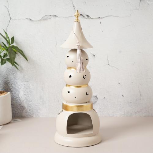 ستاند معدن بتصميم على الطراز الاسلامي لون بيج مقاس...