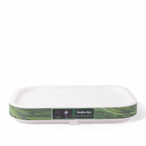 استاند اليوم الوطني وسط لون اخضر