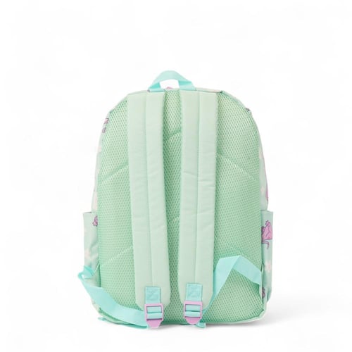 مجموعة شنطة ظهر مدرسية 4 في 1 بتصميم كرتوني لون اخ...