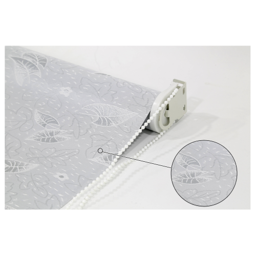 ستارة بلاك أوت رول رمادي برسومات بارزة مقاس 100×20...