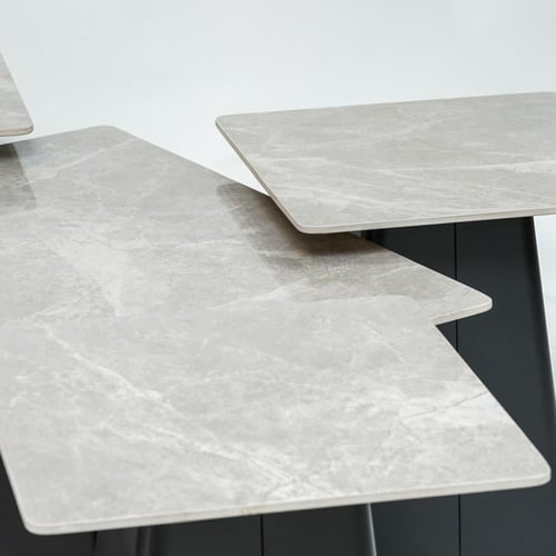 أطقم طاولات مصنوع من السيراميك بتصميم مميز باللون...