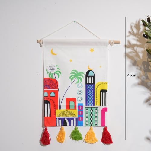 تعليقة جدارية بتصميم تراثي – ارتفاع 45 سم