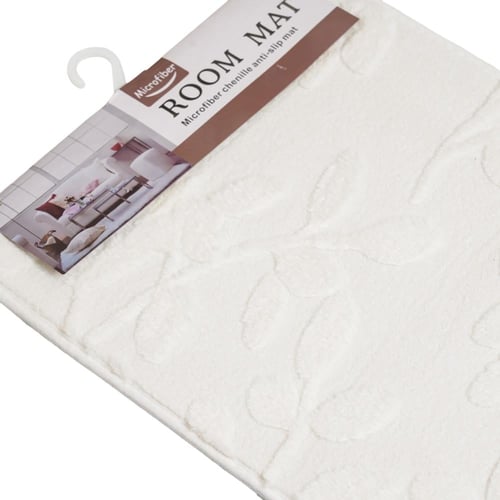 دعاسة حمام بتصميم راقي باللون الابيض