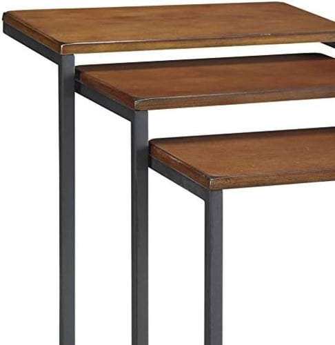 طقم طاولات بتصميم انيق مميز خشبى