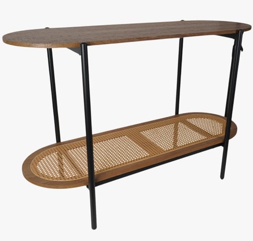 كونسول لون بني