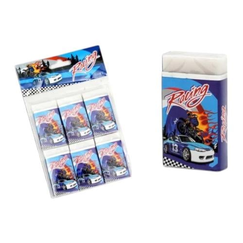 محاية شكل سيارة ريسينج - 6 حبات