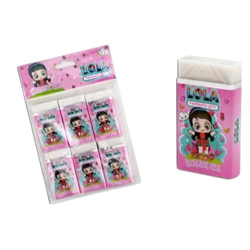 محاية شكل لولا - 6 حبات