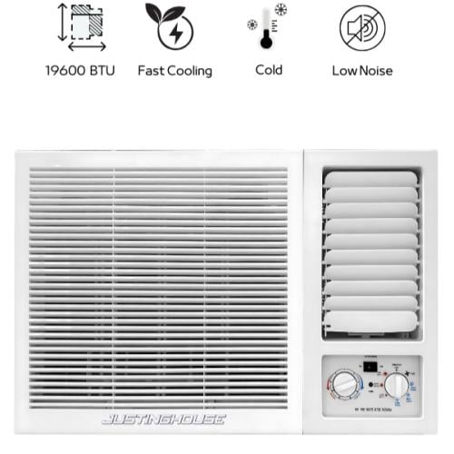 مكيف شباك جستنغ هاوس بارد 19600 وحدة، باللون الابي...