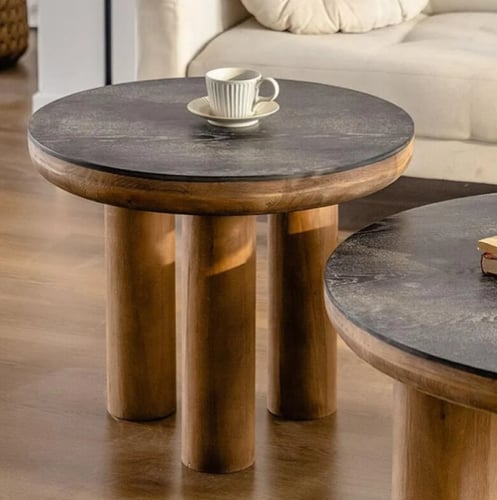 طاولة خدمة خشبية كلاسك