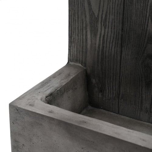 نافورة بتصميم عصري لون اسود مقاس 77x35 سم