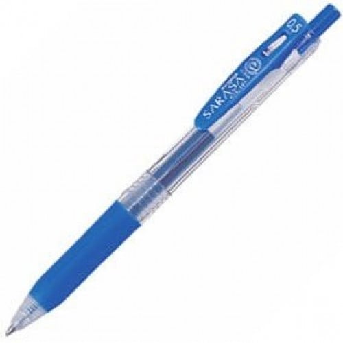 قلم جل أزرق زيبرا ساراسا - 0.5 ملم