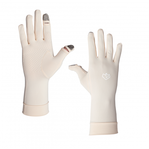قفازات قيادة - لون بيج