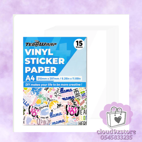 تغليف حماية لامع للاستكرات والفيننيل القابل للطباع...