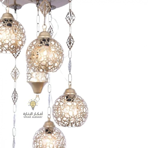 نجفة نحاسي اسلامي طراز تركي