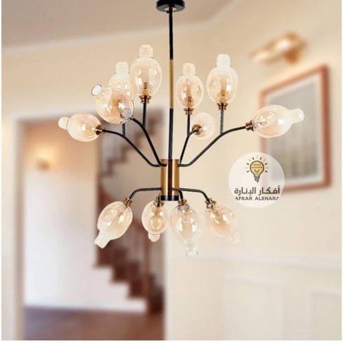 نجفة مودرن ستايل اوروبي 12 لمبة
