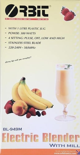 خلاط فواكه ومطحنة بن - المنتج غير خاضع للضمان لانه...