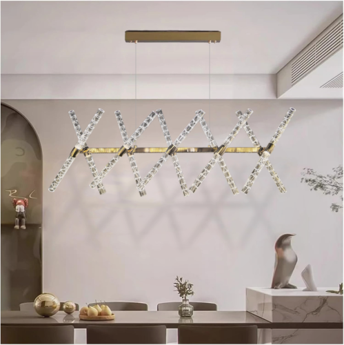 نجفة مودرن اكريليك ذهبي