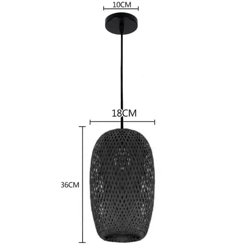 علاقي ريفي بوهيمي قصب اسود
