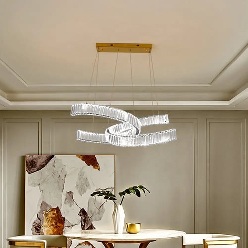 نجفة كريستال حلقتين