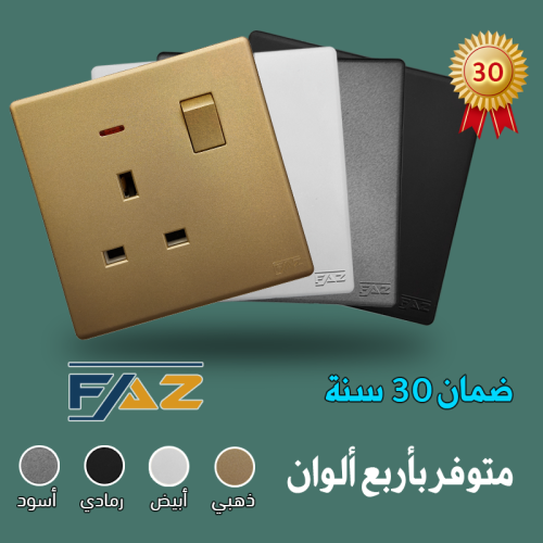 FAZ فيش مع مفتاح بلمبة