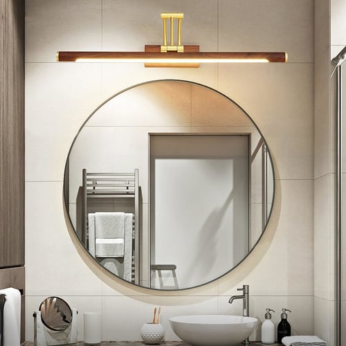 اضاءة مرايا ولوحات خشبي