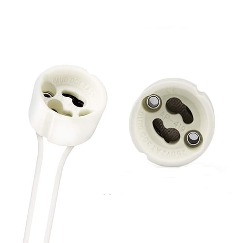 توصيلة لمبة GU 10 ( هولدر ) بورسلان