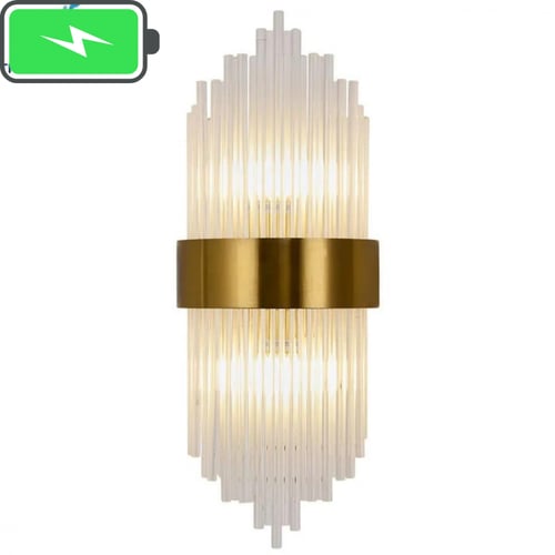 ابليك ليد كريستال يعمل بالبطارية