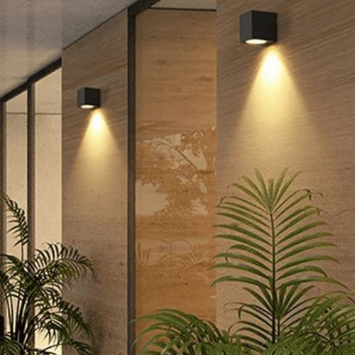 جداري ليد خارجي و داخلي اسود ريكورد