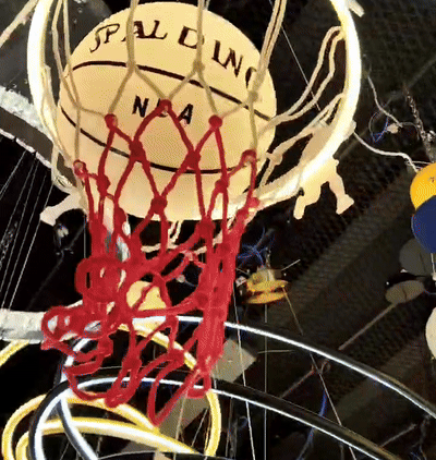 نجفة كرة سلة