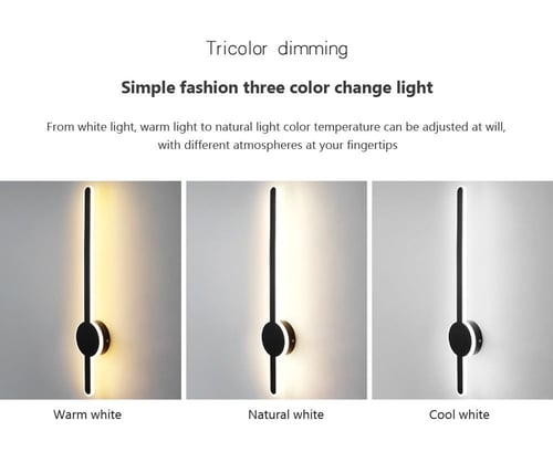 جداري ليد مودرن 100 / 80 / 60 / 40 سم