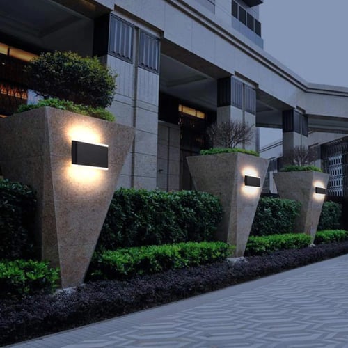 جداري ليد خارجي مستطيل