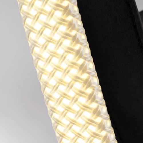 نجفة حزام اسود 2 متر