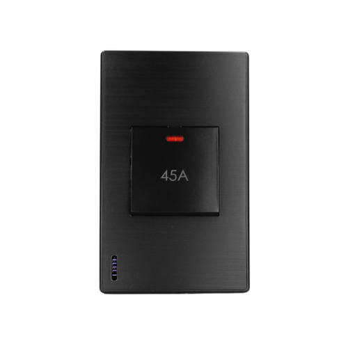 مفتاح مكيف 45 أمبير 14 * 7 اسود ELECT