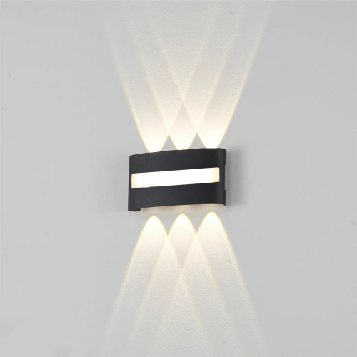 جداري ليد خارجي اسود