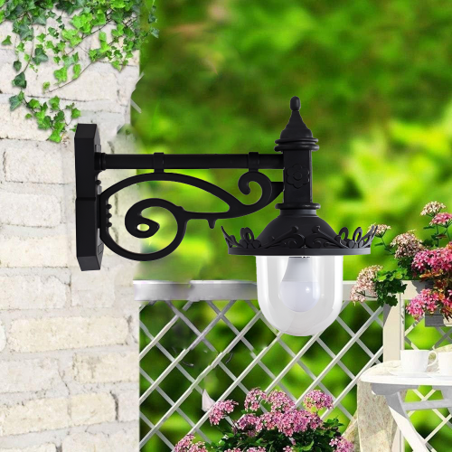 فانوس جداري خارجي اسود ملكي 3200