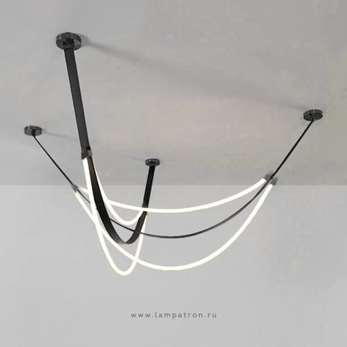 نجفة حزام اسود 2.7 متر