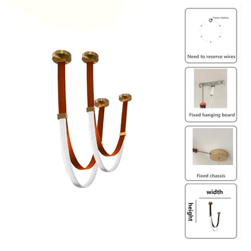 نجفة حزام بني 2 متر