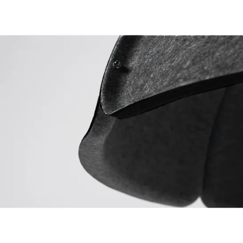 نجفة مودرن المنيوم مغطى باللباد 120 سم