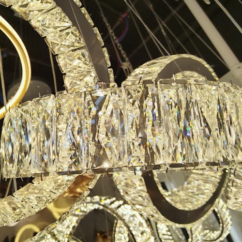 نجفة كريستال حلقات