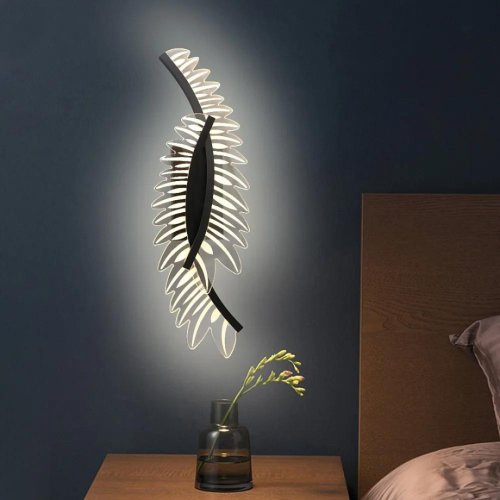 جداري مودرن اسود اجنحة وينج