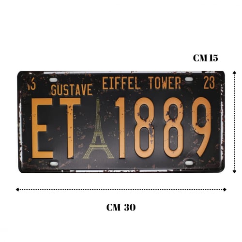 لوحة ديكور معدنية ET - 1889