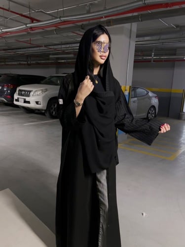 عباية كارما اسود