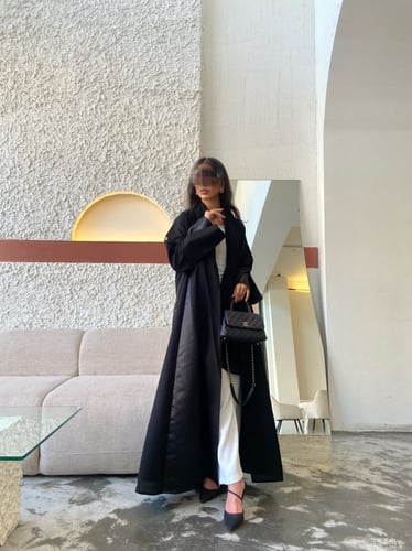 عباية هتان اسود