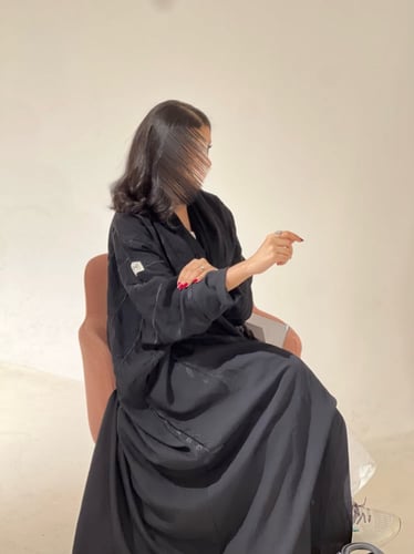 عباية اوصاف اسود