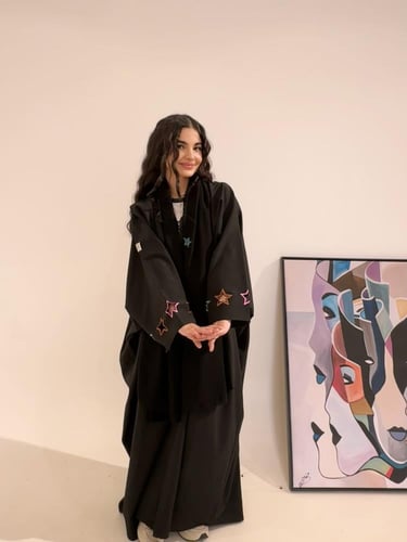 عباية ستار اسود