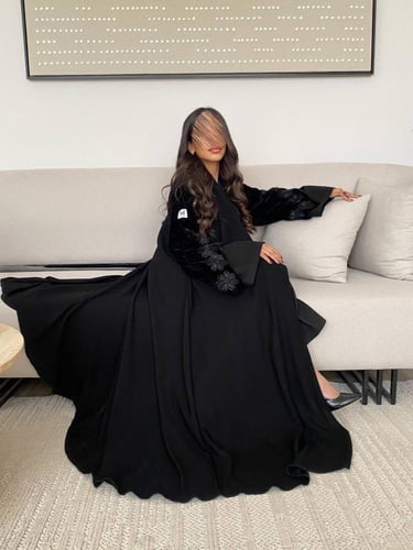 عباية جمانه اسود