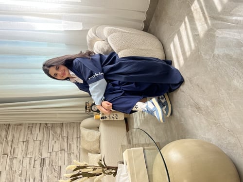 عباية نجوم كحلي